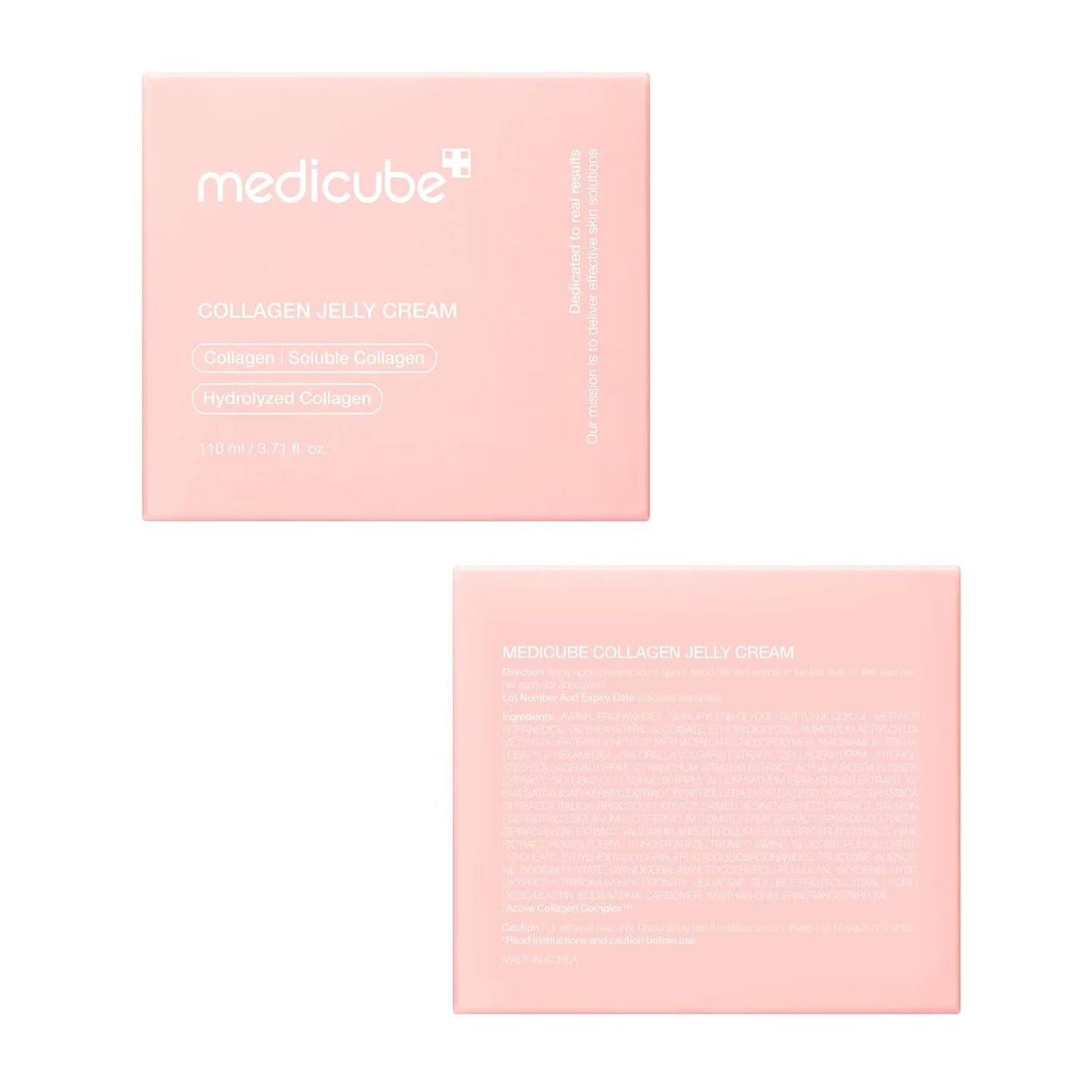 Medicube Collagen Jelly Cream Freeze-Dried Hydrolyzed Collagen Boosts Skin'S Barrier Hydration and Gives 24H Glow Facial Cream