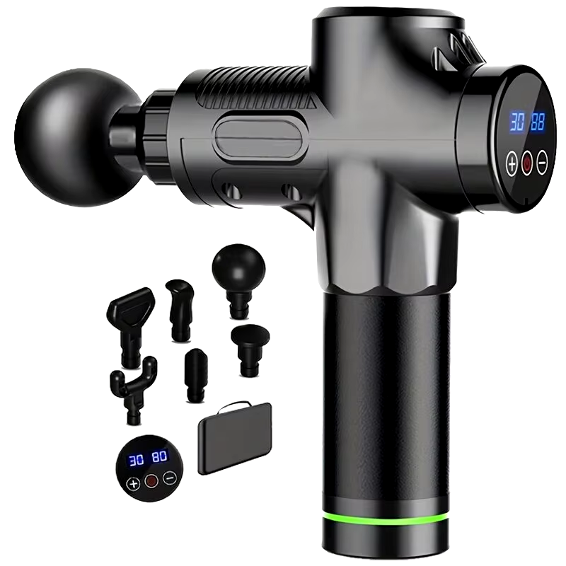 30 Level Massage Gun Fascia Deep Muscle Relax Body Neck Massager Electric Fitness Equipment Noise Reduction Male Female