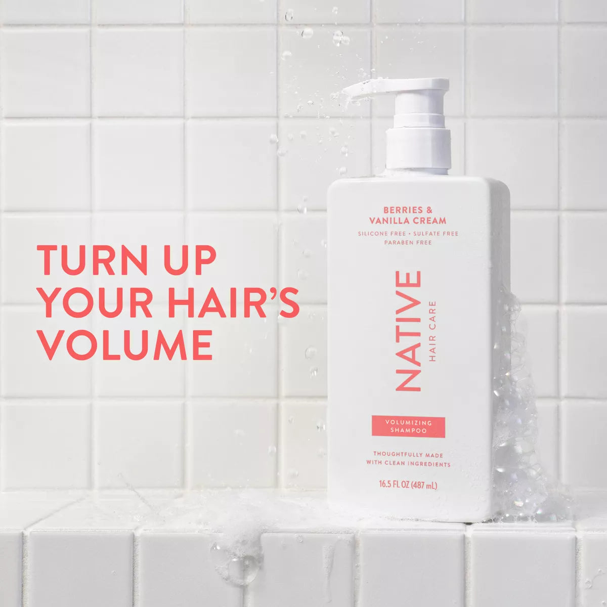 Native Berries & Vanilla Cream Volumizing Shampoo - 16.5 Fl Oz