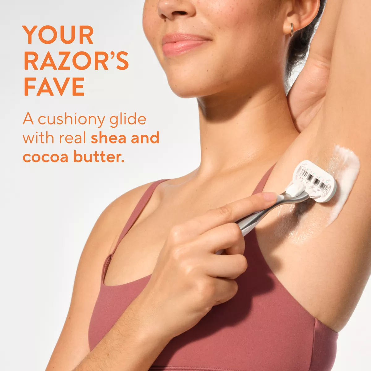 Native Sweet Peach & Nectar Shaving Cream - 7.6 Fl Oz