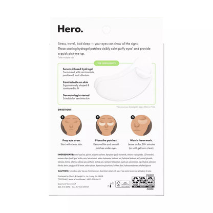 Hero Mighty Patch for Tired Eyes - 6Ct