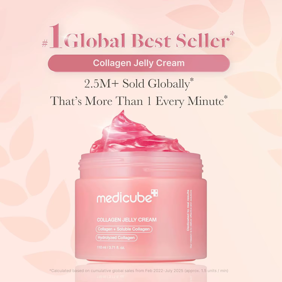 Medicube Collagen Jelly Cream Freeze-Dried Hydrolyzed Collagen Boosts Skin'S Barrier Hydration and Gives 24H Glow Facial Cream
