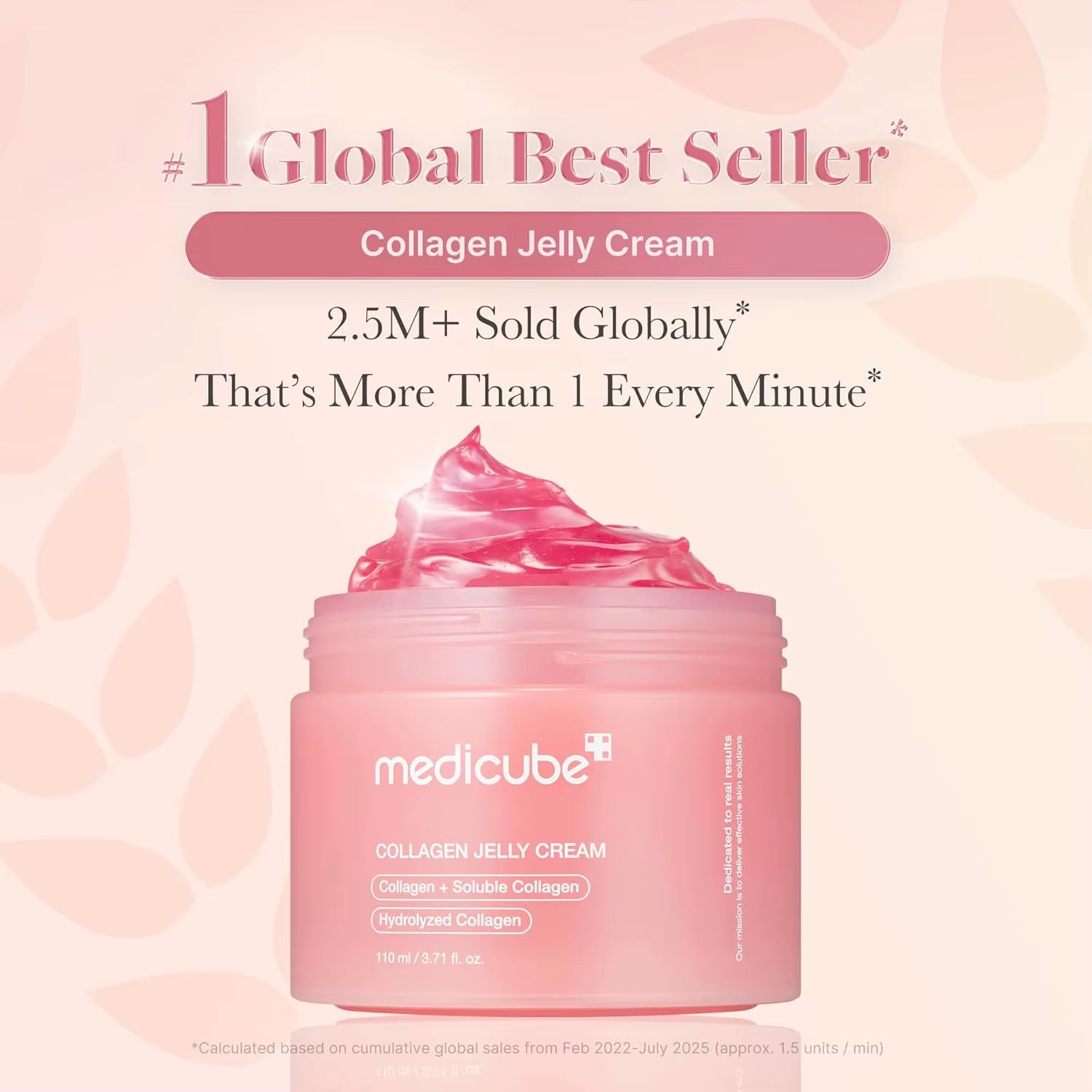 Medicube Collagen Jelly Cream Freeze-Dried Hydrolyzed Collagen Boosts Skin'S Barrier Hydration and Gives 24H Glow Facial Cream