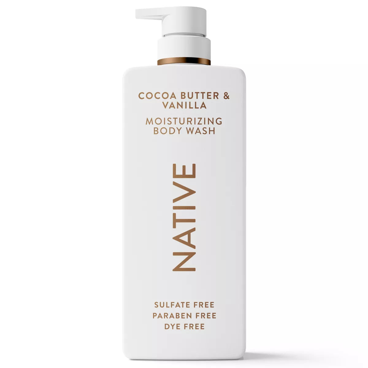 Native Moisturizing Body Wash - Cocoa Butter & Vanilla - 22 Fl Oz
