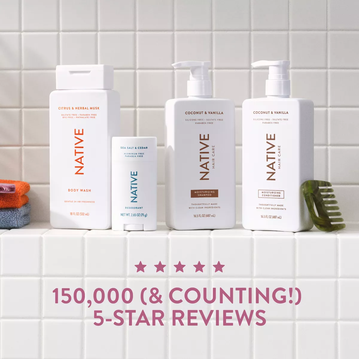 Native Fall Seasonal Vanilla & Cactus Flower Volumizing Conditioner - 16.5 Fl Oz