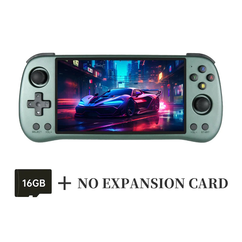 2025 NEW color POWKIDDY X55 5.5 INCH 1280*720 IPS Screen RK3566 Handheld Game Console Open-Source Retro Console Children's gifts