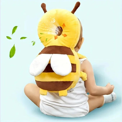 Anti Fall Backward Cap Carry Cartoon Kids Safe Bibi Head Back Protector Baby Protect Pillow Learn Walk Head Protector Cushion