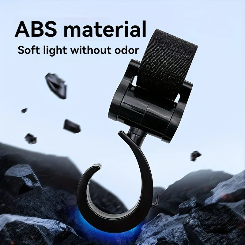 360° rotate Hook, Baby Stroller Hook, Trolley Hook, Multi-Functional Hook, Crib Hook