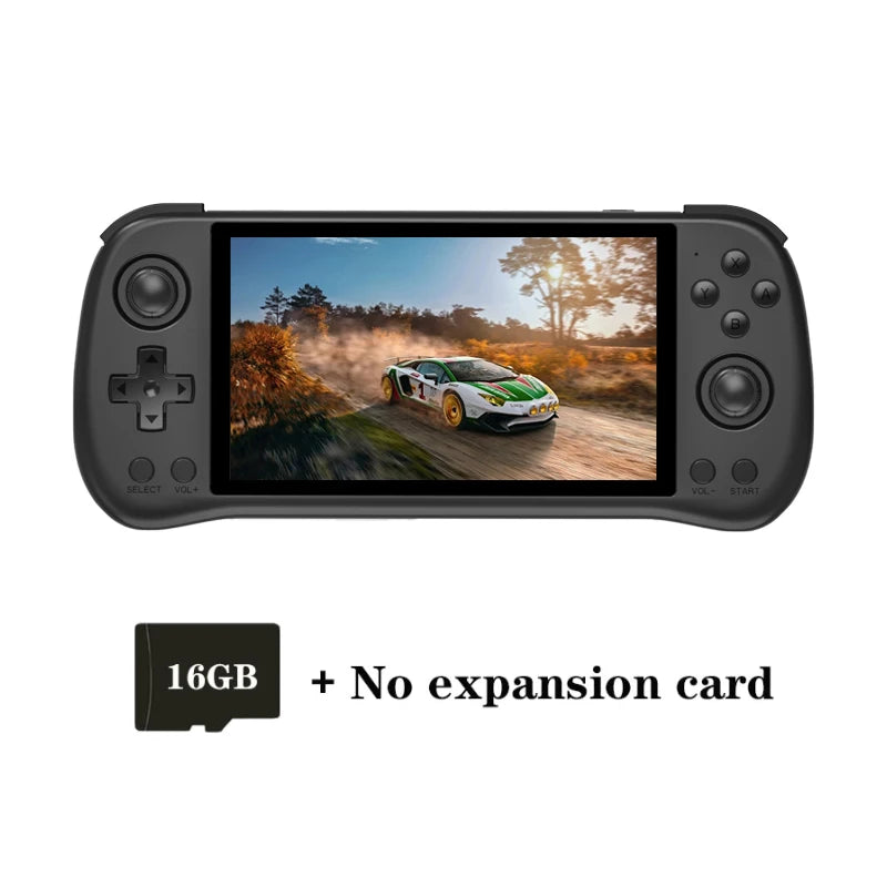 2025 NEW color POWKIDDY X55 5.5 INCH 1280*720 IPS Screen RK3566 Handheld Game Console Open-Source Retro Console Children's gifts