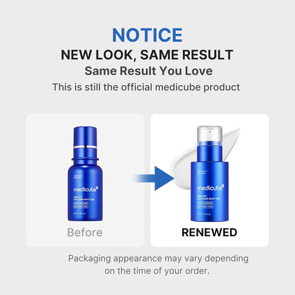 Medicube Zero Shot 7,500 PPM Spicule Facial Serum Liquid Skin Booster Serum Pore Care Dead Skin Cells Skin Korean Skin Care