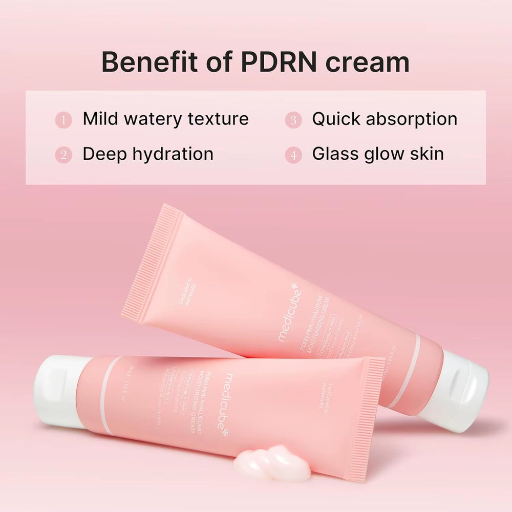 Medicube PD RN Pink Moisturizing Cream Blemish Recovery Relief Hydrating Care Restores Skin Care for Even Skin Tone & Pore Care