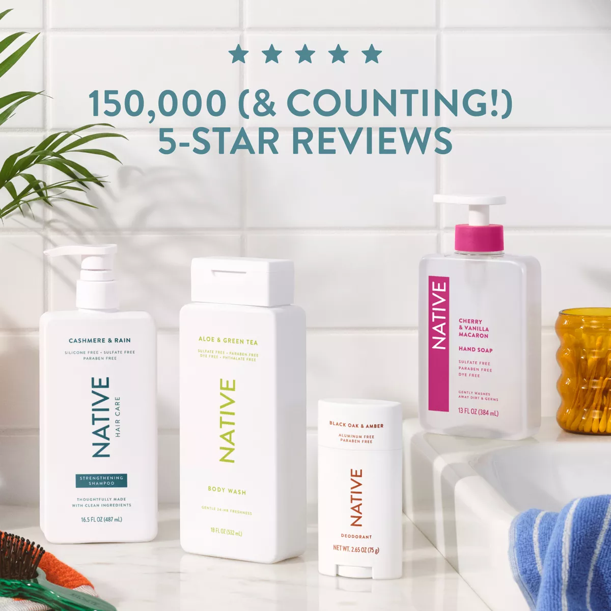 Native Cashmere & Rain Shaving Cream - 7.6 Fl Oz