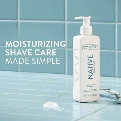 Native Cashmere & Rain Shaving Cream - 7.6 Fl Oz
