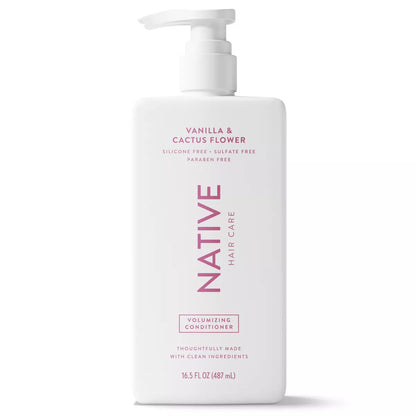 Native Fall Seasonal Vanilla & Cactus Flower Volumizing Conditioner - 16.5 Fl Oz